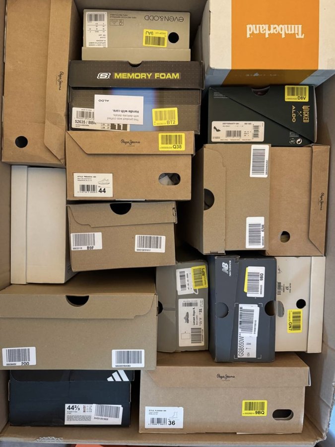 Box butów Fresh Stock
